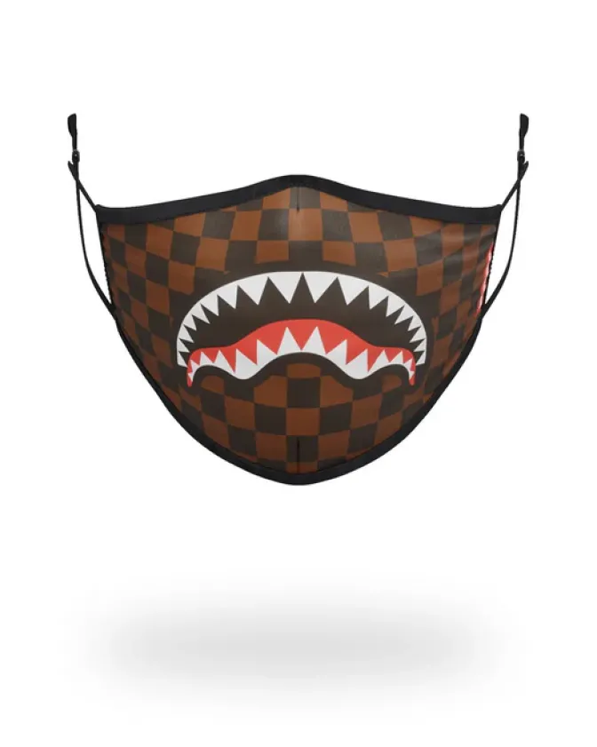 ADULT SHARKS IN PARIS (ORIGINAL) FORM FITTING FACE MASK