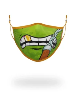 ADULT TMNT: MICHELANGELO SHARK FORM FITTING FACE-COVERING