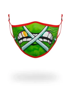 ADULT TMNT: RAPHAEL SHARK FORM FITTING FACE-COVERING