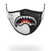 ADULT YIN YANG FORM FITTING FACE MASK