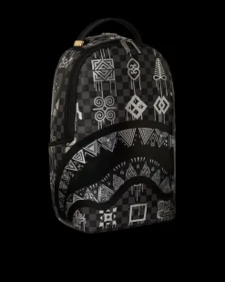 AFRICAN INTELLIGENCE 9 POWER GLYPHICS BACKPACK - SANDFLOWER COLLAB