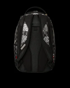 AFRICAN INTELLIGENCE 9 POWER GLYPHICS BACKPACK - SANDFLOWER COLLAB