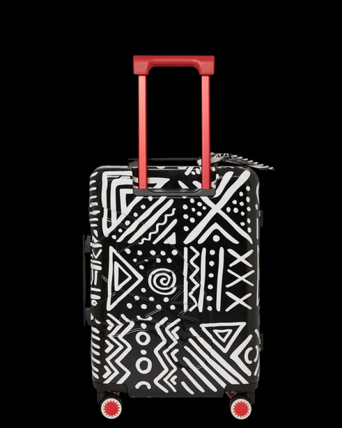 A.I.8 AFRICAN INTELLIGENCE - ORIGIN STORY SHARKNAUTICS HARDSHELL CARRY-ON LUGGAGE