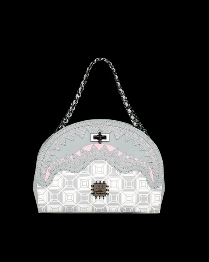 A.I.8 AFRICAN INTELLIGENCE BOOKED u0026 BUSY SHARK HANDBAG