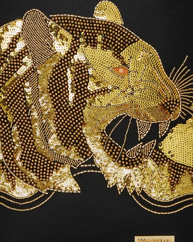 A.I.8 AFRICAN INTELLIGENCE GUILDED LEOPARD BACKPACK (DLXV)