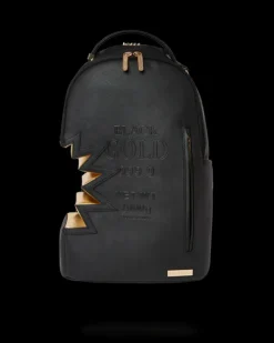 A.i.3 SHARK BITE BLACK GOLD BACKPACK (DLXV)