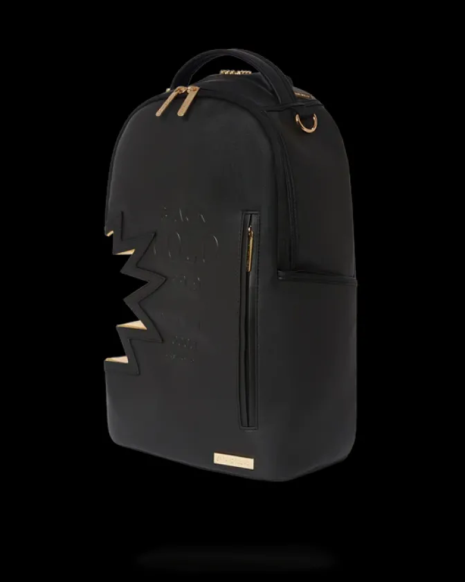 A.i.3 SHARK BITE BLACK GOLD BACKPACK (DLXV)