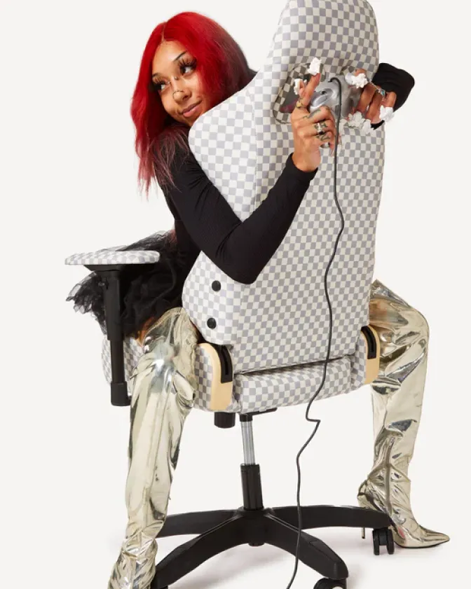 AIR TO THE THRONE JETSET GAMING CHAIR - SUPER RARE