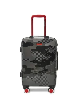 3AM NEVER SLEEP SHARKITECTURE HARDSHELL CARRY-ON LUGGAGE
