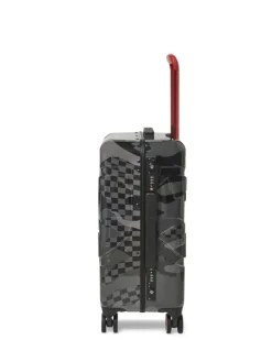 3AM NEVER SLEEP SHARKITECTURE HARDSHELL CARRY-ON LUGGAGE