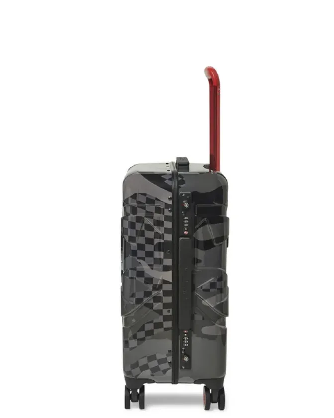 3AM NEVER SLEEP SHARKITECTURE HARDSHELL CARRY-ON LUGGAGE