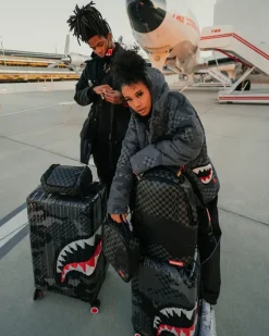 3AM SHARKNAUTICS 22u201d CARRY-ON LUGGAGE