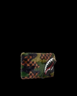 BIG SKY FUR SHARK CROSSOVER CLUTCH