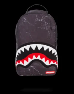 BLACK MARBLE BACKPACK
