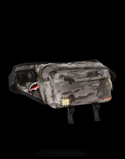 BLACK PANTHERA CAMO CROSSBODY