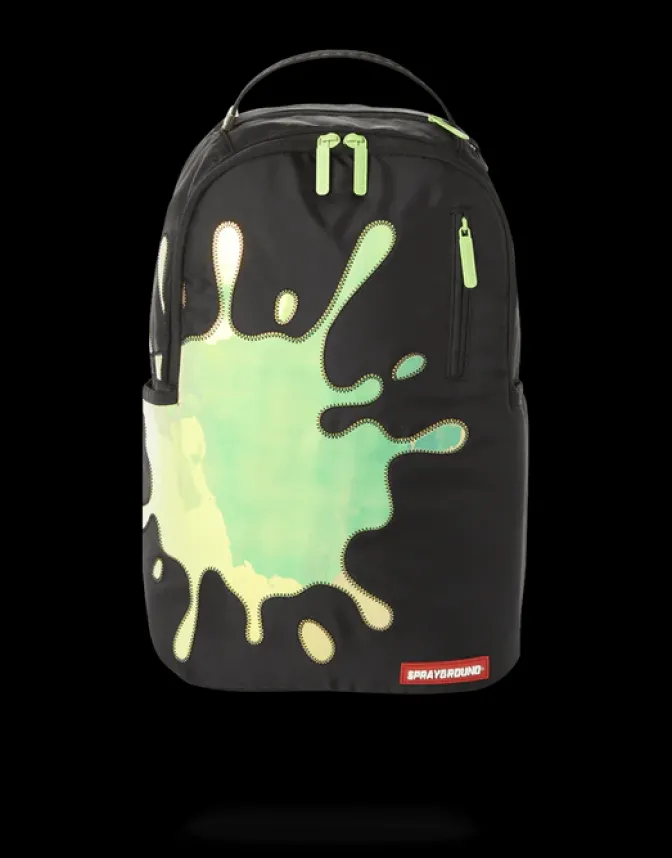BLUE MIRROR REFLECTIVE SPLAT BACKPACK (ONE OF ONE)