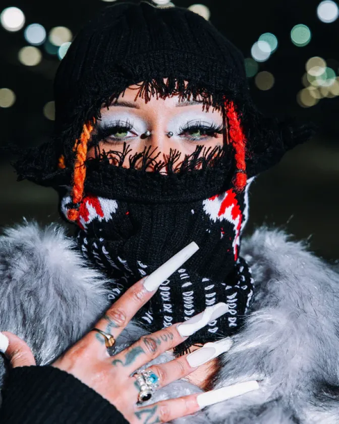 BOHEMIAN FULL FACE SKI MASK