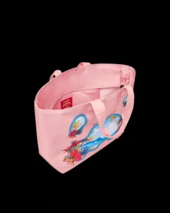BORA BORA SHARK ISLAND VILLA BEACH TOTE