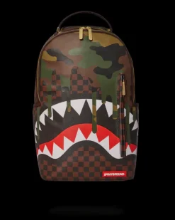 CAMO DRIP SHARKS IN PARIS BACKPACK (DLXV)