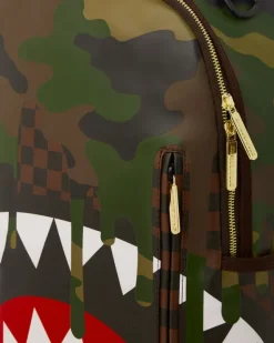CAMO DRIP SHARKS IN PARIS BACKPACK (DLXV)