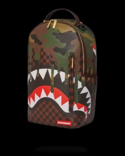 CAMO DRIP SHARKS IN PARIS BACKPACK (DLXV)