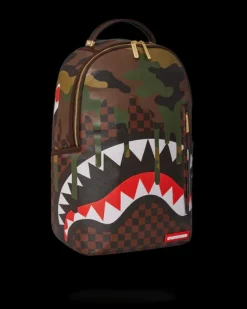CAMO DRIP SHARKS IN PARIS BACKPACK (DLXV)