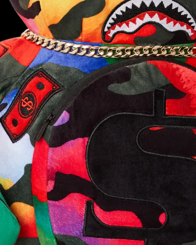 CAMOBURST MONEYBEAR TEDDYBEAR BACKPACK