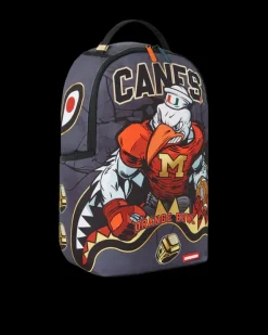 CANES MUSCLE UNIVERSITY OF MIAMI BACKPACK (WITH WARREN SAPP)