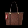 CASHIN CHECKS TOTE