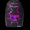 CAZZU IRIDESCENT CUT u0026 SEW SPIDER SKULL SHARK BACKPACK (DLXV)