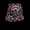 CHECKERED SHARK NECK WARMER