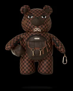 CHECKMATE ROYALE MONEYBEAR TEDDYBEAR BACKPACK