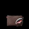 CHECKS IN CAMOFLAUGE CROSSOVER CLUTCH