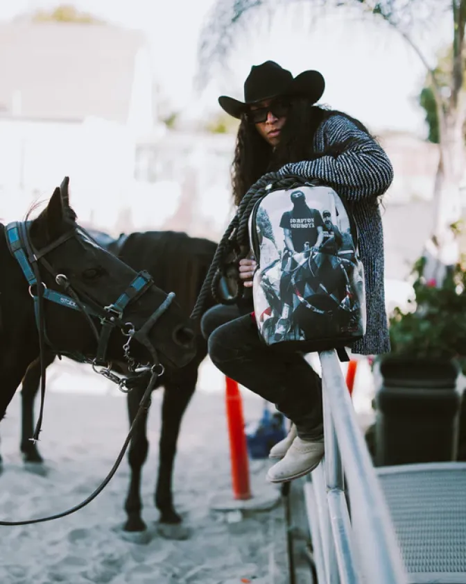 COMPTON COWBOYS RIDE ALONE BACKPACK