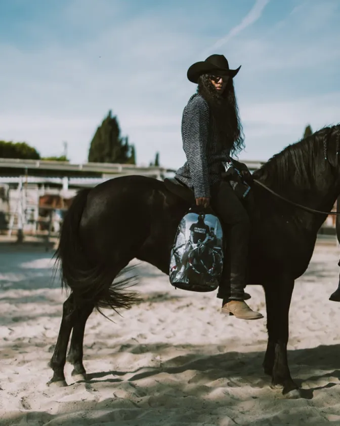 COMPTON COWBOYS RIDE ALONE BACKPACK