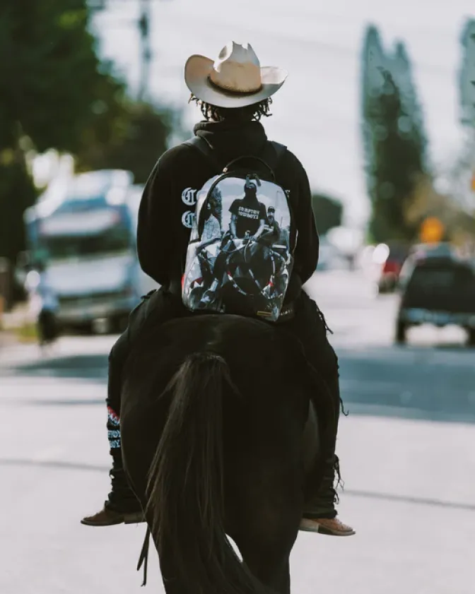 COMPTON COWBOYS RIDE ALONE BACKPACK