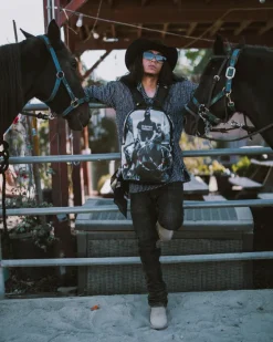 COMPTON COWBOYS RIDE ALONE BACKPACK