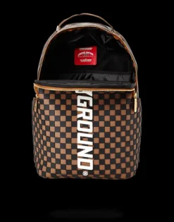 3D MOLDED RUBBER CHECKERED LOGO