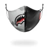 DAMAGE CONTROL STASH POCKET VEGAN LEATHER FACE MASK
