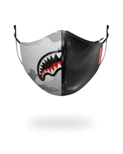 DAMAGE CONTROL STASH POCKET VEGAN LEATHER FACE MASK