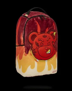DIABLO COZY VELOUR FUR BACKPACK