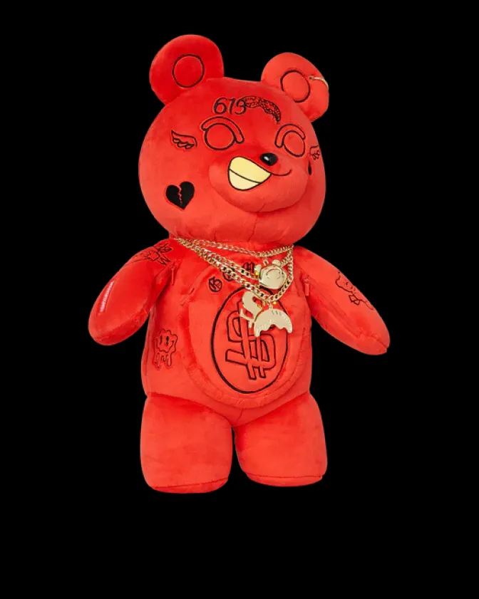 DIABLO PLUSH TEDDYBEAR BACKPACK