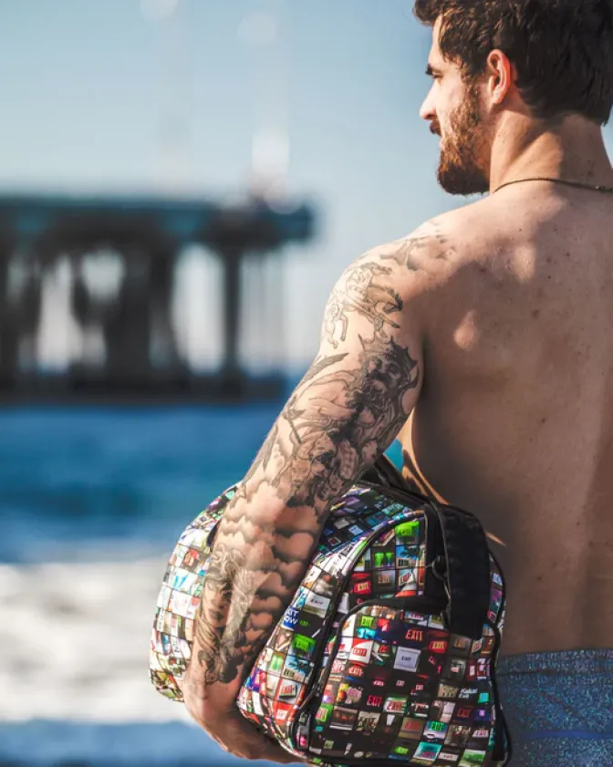 EXIT ART COLLAB DUFFLE