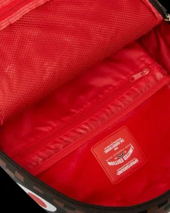 EXTERIOR GOLD ZIP POCKET SHARKS IN PARIS BACKPACK (DLXV)