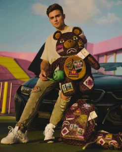 GLOBAL MOGUL MONEYBEAR TEDDYBEAR BACKPACK