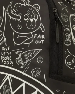 GLOW THE SPACE BACKPACK (GLOW IN THE DARK EFFECT)