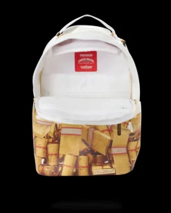 GOLD MONEY BRICKS DLXV BACKPACK