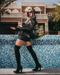 HALF GRAFF GLIDE TOTE