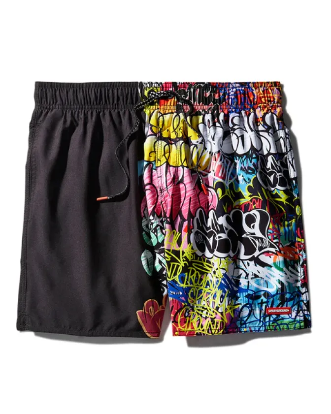 HALF GRAFF SHOTO SWIM TRUNKS