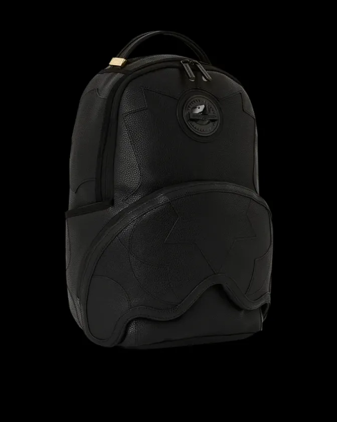 HEAVY METAL SHARK BLACK BACKPACK (DLXV)